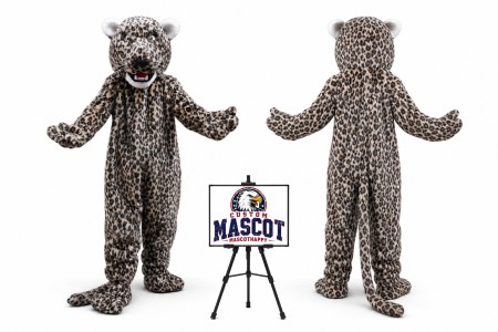Jaguar Leopard Couguar Mascot Costume
