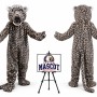 Jaguar Leopard Couguar Mascot Costume
