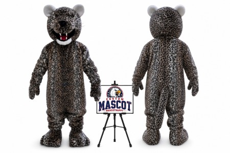 Jaguar Leopard Mascot Costume