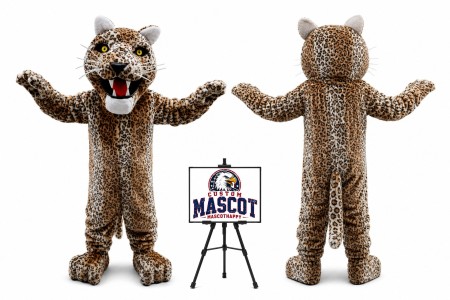 Jaguar Leopard Panther Mascot Costume