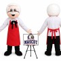 Chief Old Man Mascot Costume