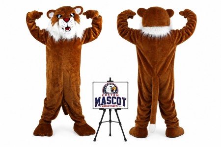Jaguar Leopard Mascot Costume