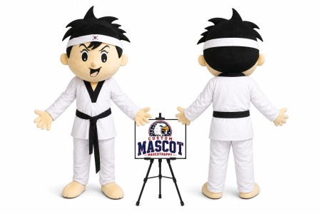 Judo Boys Mascot Costume
