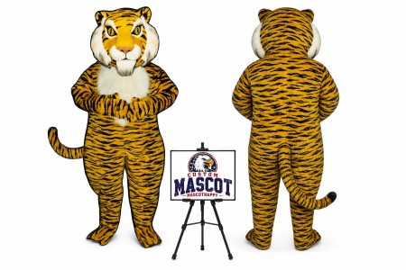 Jungle Tiger Mascot Costume