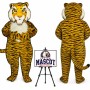 Jungle Tiger Mascot Costume