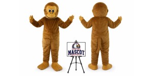 Chimpanzee Monkey Mascot Costume Chimpanzee Monkey Mascot Costume