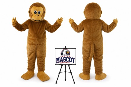 Chimpanzee Monkey Mascot Costume
