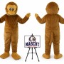 Chimpanzee Monkey Mascot Costume