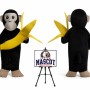Chimpanzees Banana Mascot Costume for Food Events
