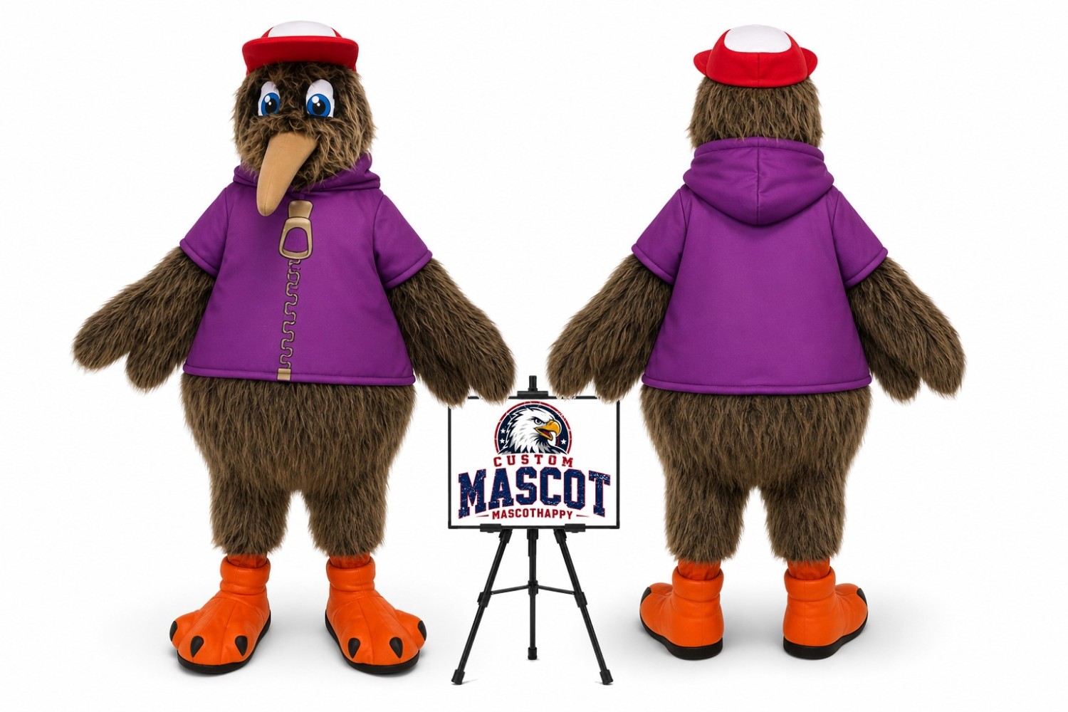 Kiwi Bird Mascot Costume Kiwi Bird Mascot Costume