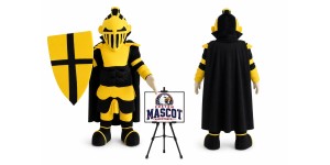 Knight Lanceer Mascot Costume Knight Lanceer Mascot Costume