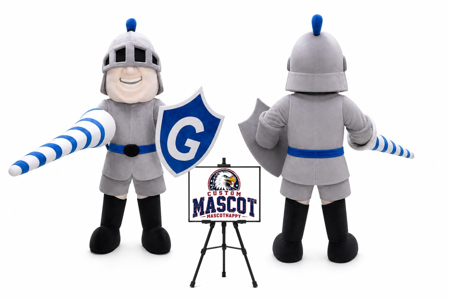 Knight Mascot Costume Knight Mascot Costume