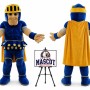 Knight Mascot Spartan Trojan Costume Mascot Costume