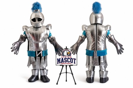 Knight Spartan Trojan Mascot Costume