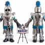 Knight Spartan Trojan Mascot Costume