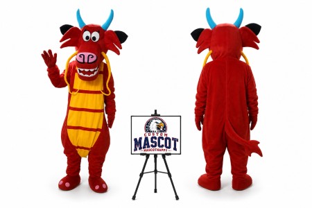 Chinese Dragon Mascot Costume