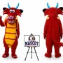 Chinese Dragon Mascot Costume
