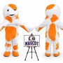 Koi Fish Brocaded Carp Mascot Costume