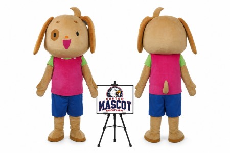 Lady Dog Mascot Costume