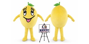 Lemon Mascot Costume Lemon Mascot Costume