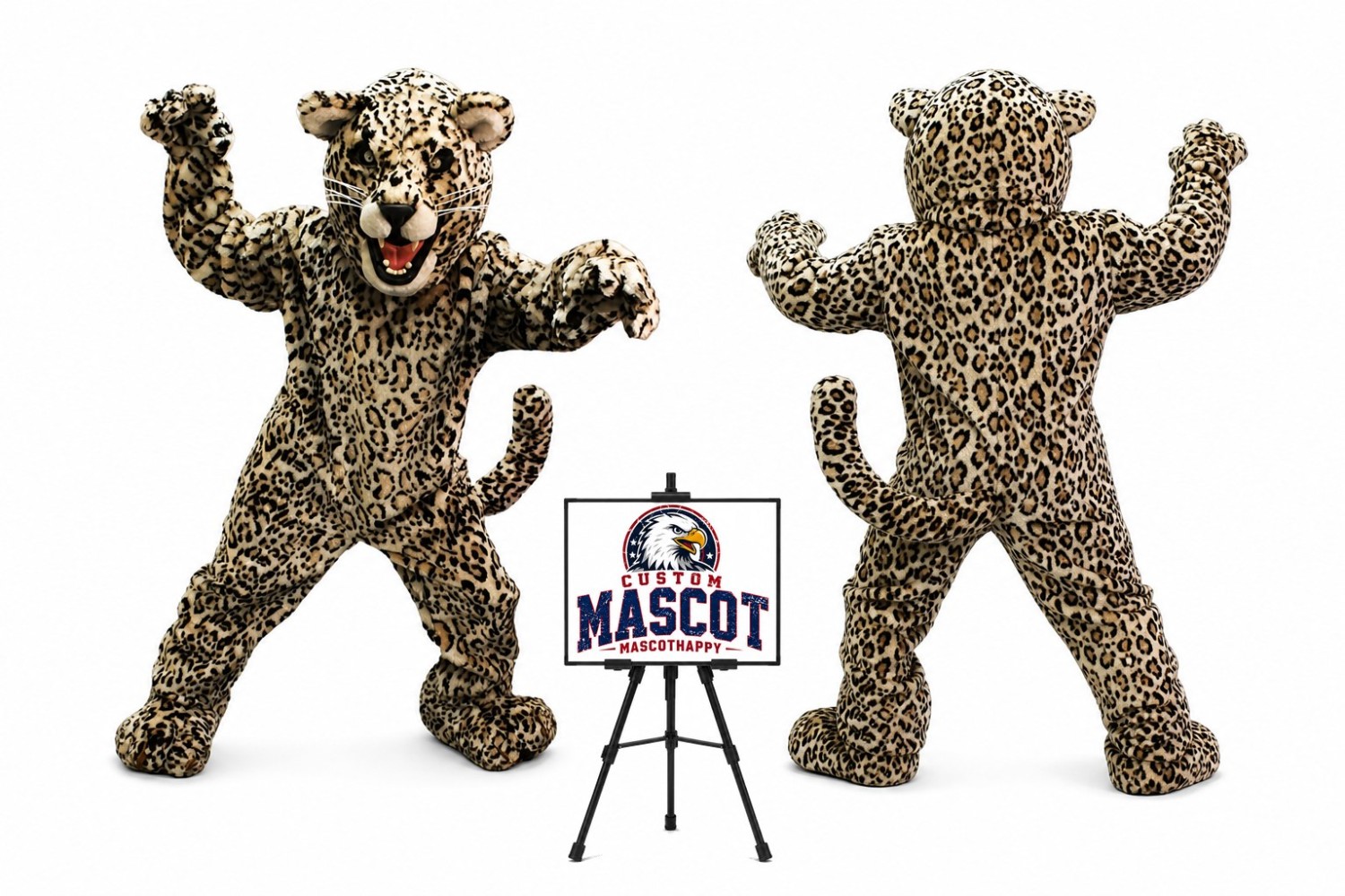 Leopard Jaguar Panther Mascot Costume Leopard Jaguar Panther Mascot Costume