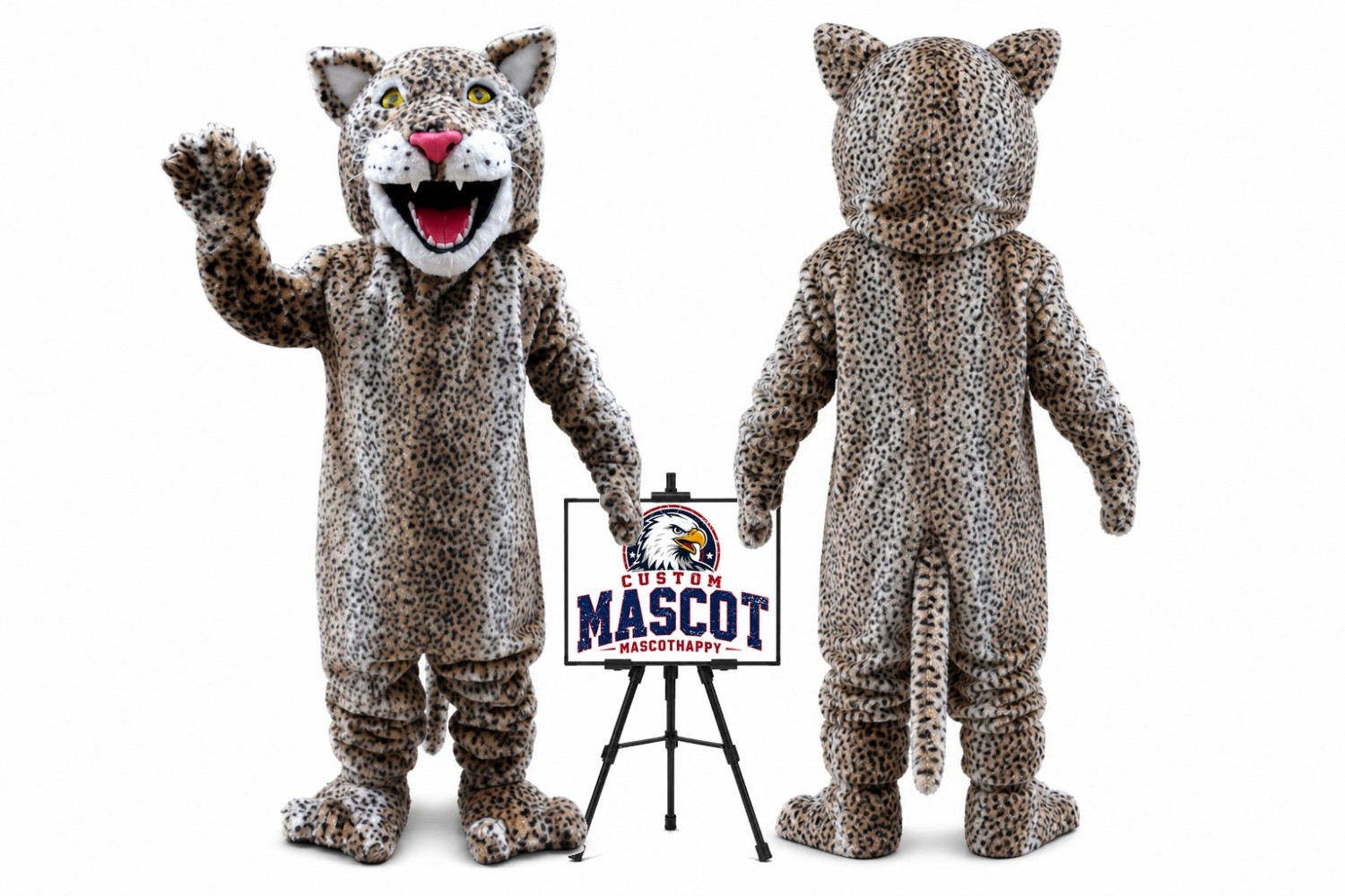 Leopard Jaguar Cheetah Mascot Costume Leopard Jaguar Cheetah Mascot Costume