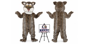 Leopard Jaguar Cougar Mascot Costume Leopard Jaguar Cougar Mascot Costume