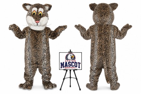 Leopard Jaguar Cougar Mascot Costume