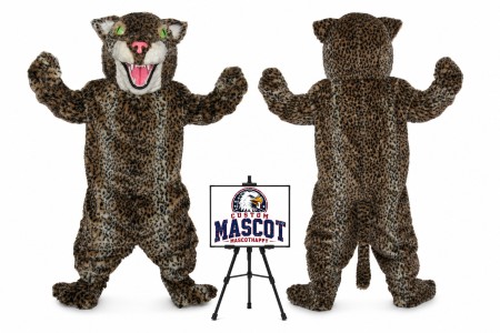 Leopard Jaguar Cougar Panther Mascot Costume