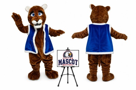 Leopard Jaguar Mascot Costume