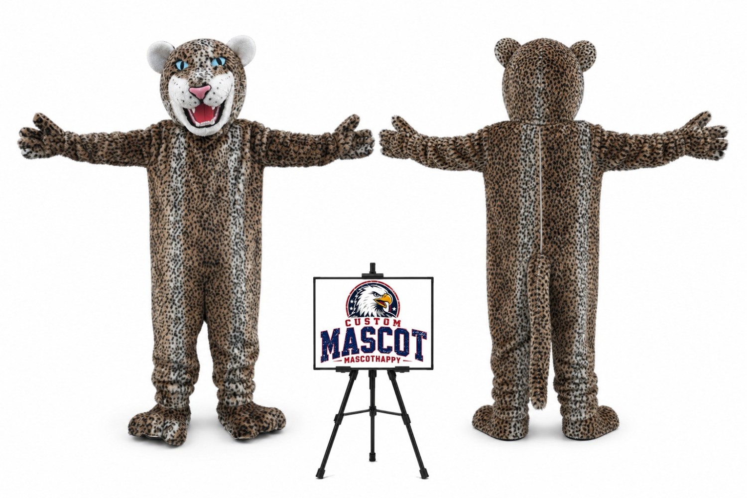 Leopard Mascot Costume Leopard Mascot Costume