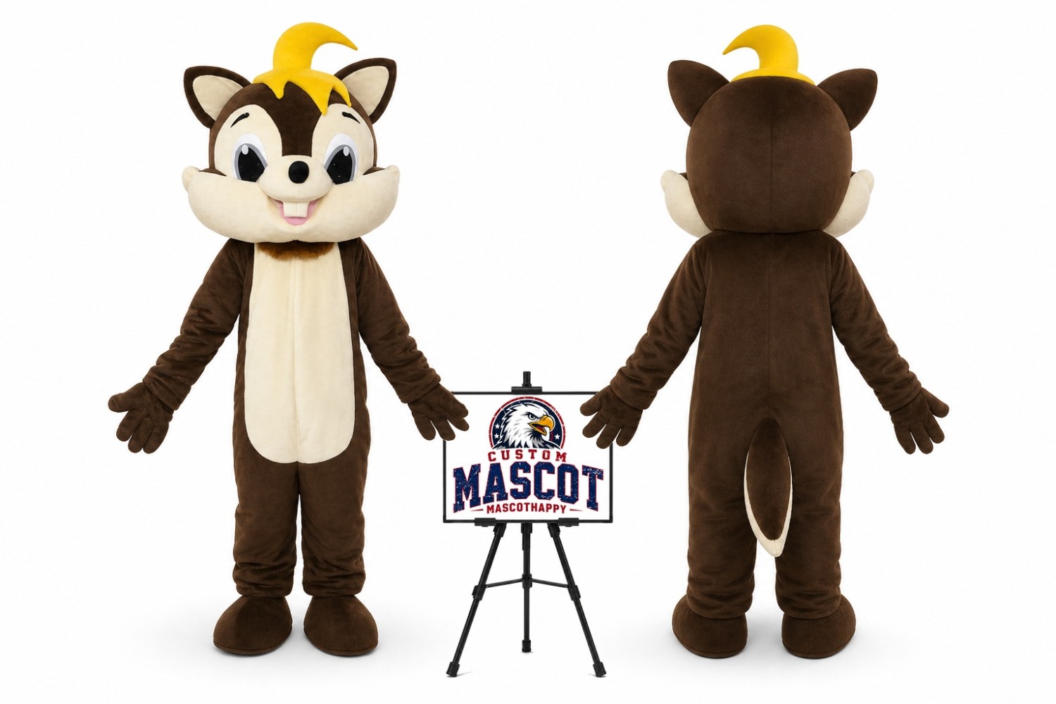 Chipmunk Squirrel Mascot Costume Chipmunk Squirrel Mascot Costume