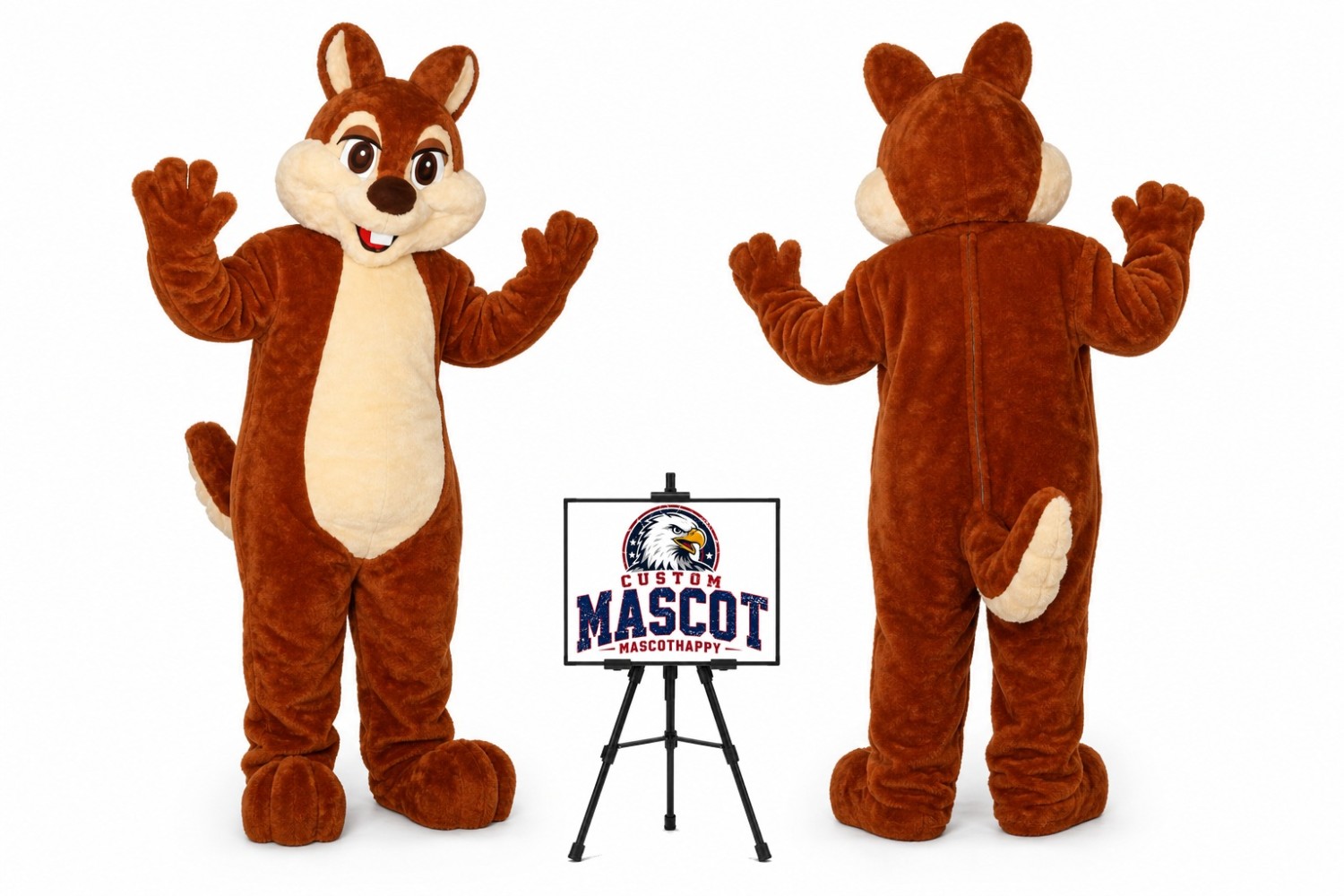 Chipmunk Mascot Costume Chipmunk Mascot Costume