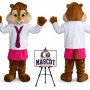 Chipmunk Mascot Costume