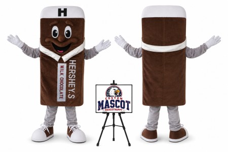 Chocolate Ice Mascot Costume