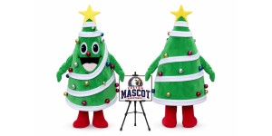 Chrismas Tree Mascot Costume Chrismas Tree Mascot Costume