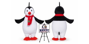 Christmas Adult Penguin Mascot Costume for Christmas Events Christmas Adult Penguin Mascot Costume for Christmas Events