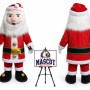 Christmas Adult Santa Claus Mascot Costume for Christmas Events
