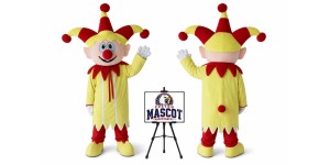 Christmas Clown Mascot Costume for Christmas Events Christmas Clown Mascot Costume for Christmas Events