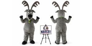 Christmas Deer Costume Adult Deer Mascot Costume for Christmas Events Christmas Deer Costume Adult Deer Mascot Costume for Christmas Events