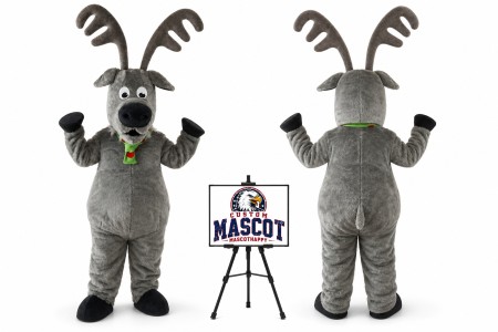 Christmas Deer Costume Adult Deer Mascot Costume for Christmas Events