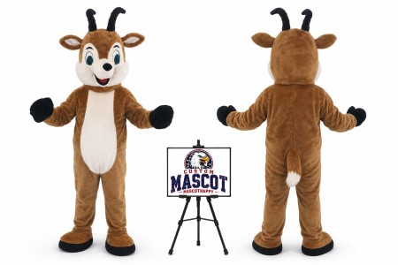 Christmas Deer Mascot Costume for Christmas Events