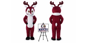 Christmas Deer Mascot Costume for Christmas Events Christmas Deer Mascot Costume for Christmas Events