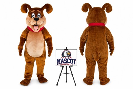 Christmas Dog Mascot Costume for Christmas Events