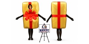 Christmas Gift Walking Mascot Costume for Christmas Events Christmas Gift Walking Mascot Costume for Christmas Events
