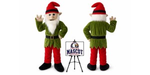 Christmas Gnome Elf Mascot Costume for Christmas Events Christmas Gnome Elf Mascot Costume for Christmas Events