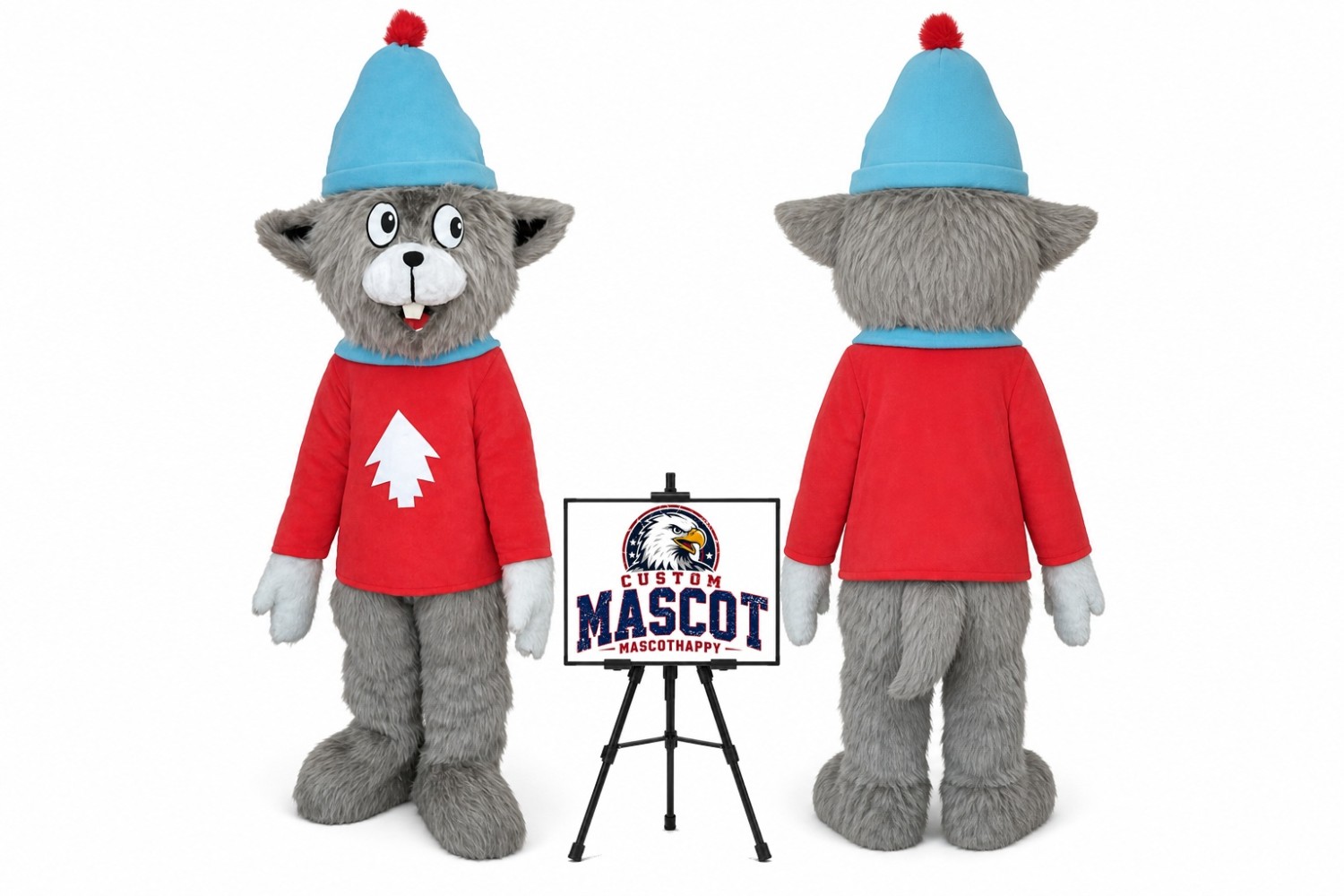 Christmas Mouse Rat Mascot Costume for Christmas Events Christmas Mouse Rat Mascot Costume for Christmas Events