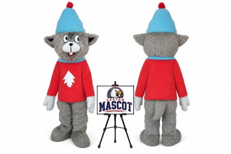 Christmas Mouse Rat Mascot Costume for Christmas Events