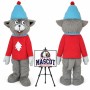 Christmas Mouse Rat Mascot Costume for Christmas Events