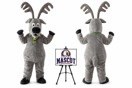 Christmas Reindeer Mascot Costume for Christmas Events